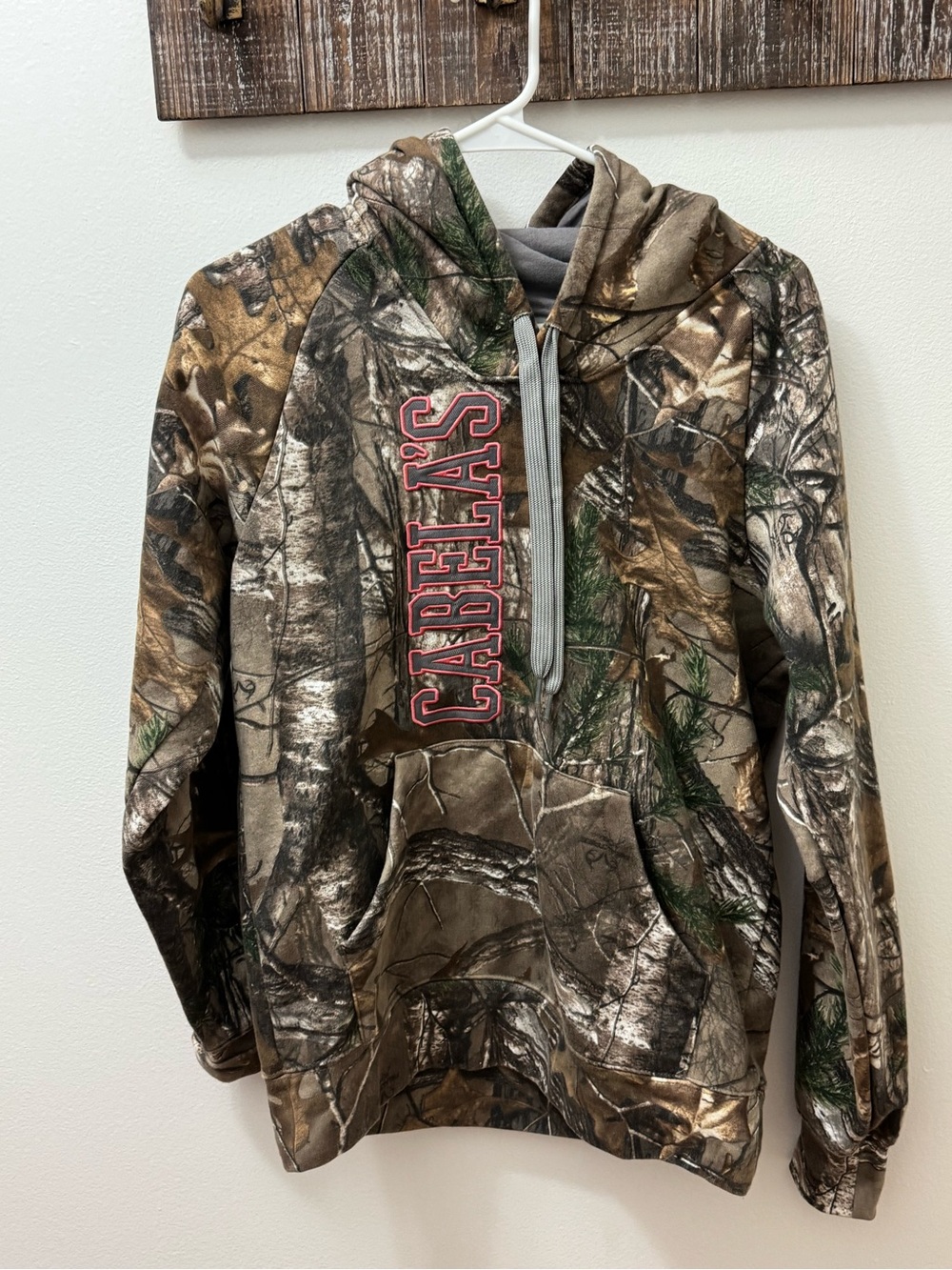 Cabela's Realtree Camo Hoodie - Brown/Green/Pink